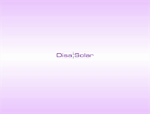 Tablet Screenshot of disasolar.fr